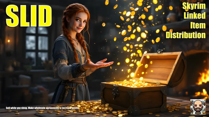 Automated selling with gold flowing into a chest